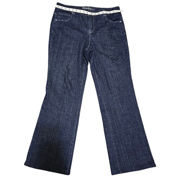 Style & Co.‎ Women Denim Jeans With Tummy Control Size 14W - Picture 12 of 13